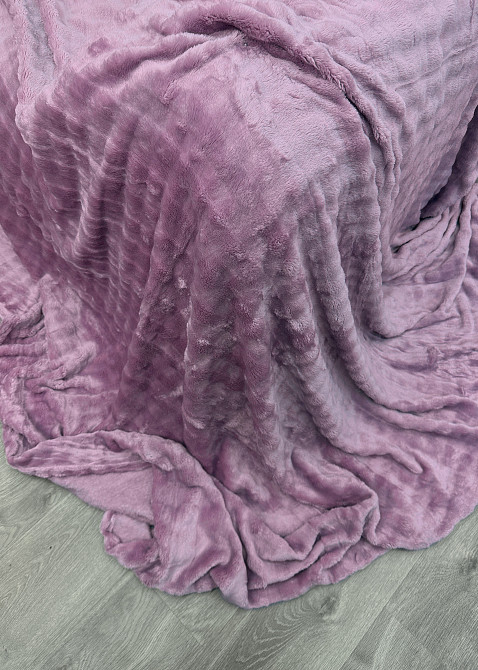 Плед-покривало 200х230 см (+-5см) Soft Night Ліловий (87-134) Київ - фото 8