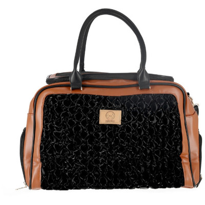 Переноска для животных MISOKO&CO 45x20x30 см черно-коричневая (YIWUMSK70152) Винница - изображение 1