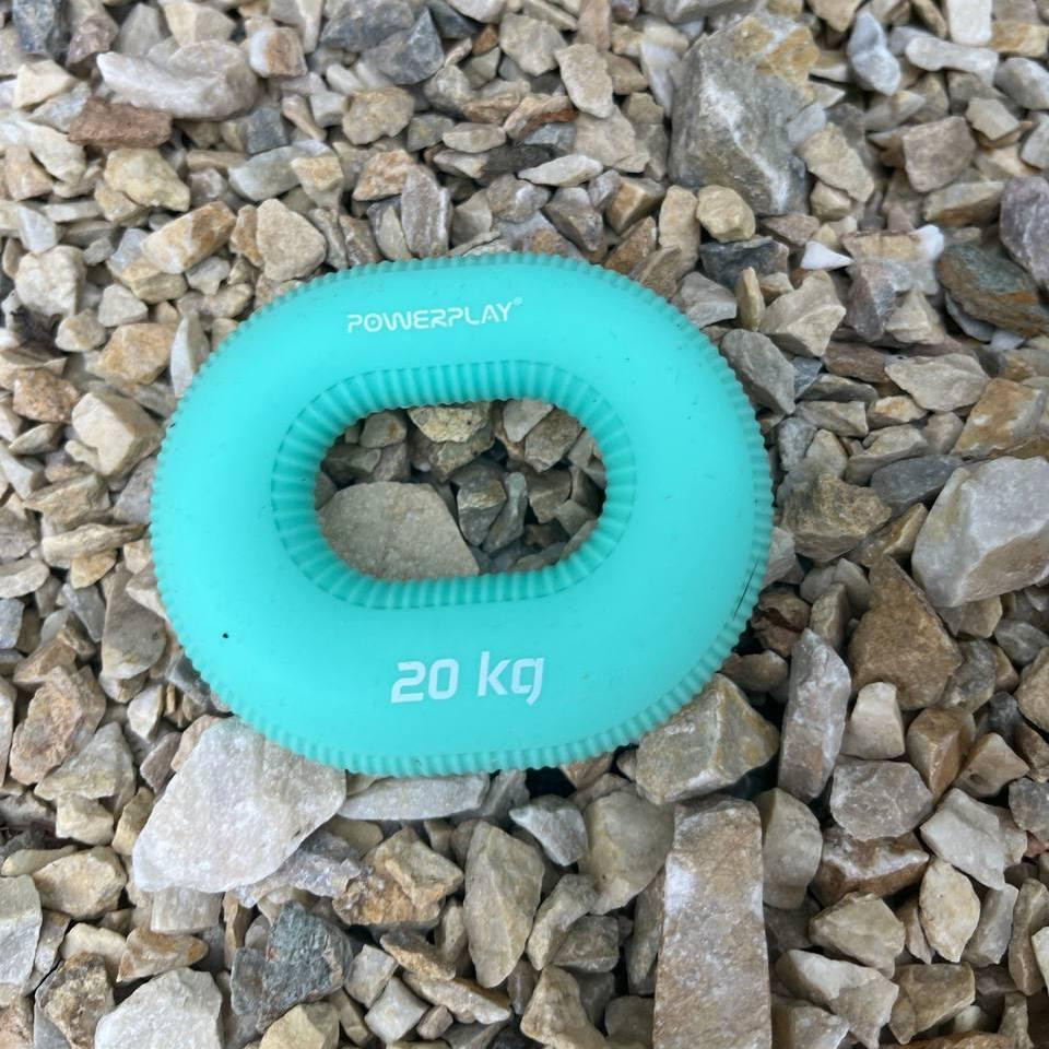 Еспандер кистьовий силіконовий PowerPlay PP-4336 Hand Grip Medium 20 кг. Зелений Каменское - изображение 6