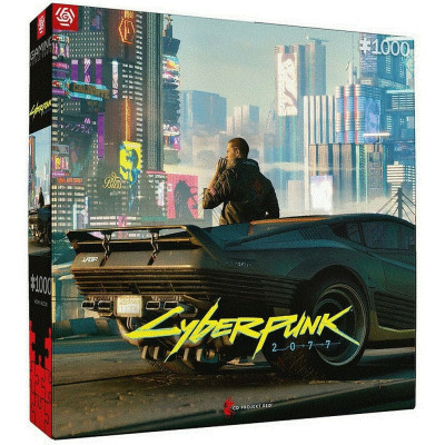 Пазл GoodLoot Cyberpunk 2077: Mercenary on the Rise 1000 элементов (5908305240341) Винница - изображение 1