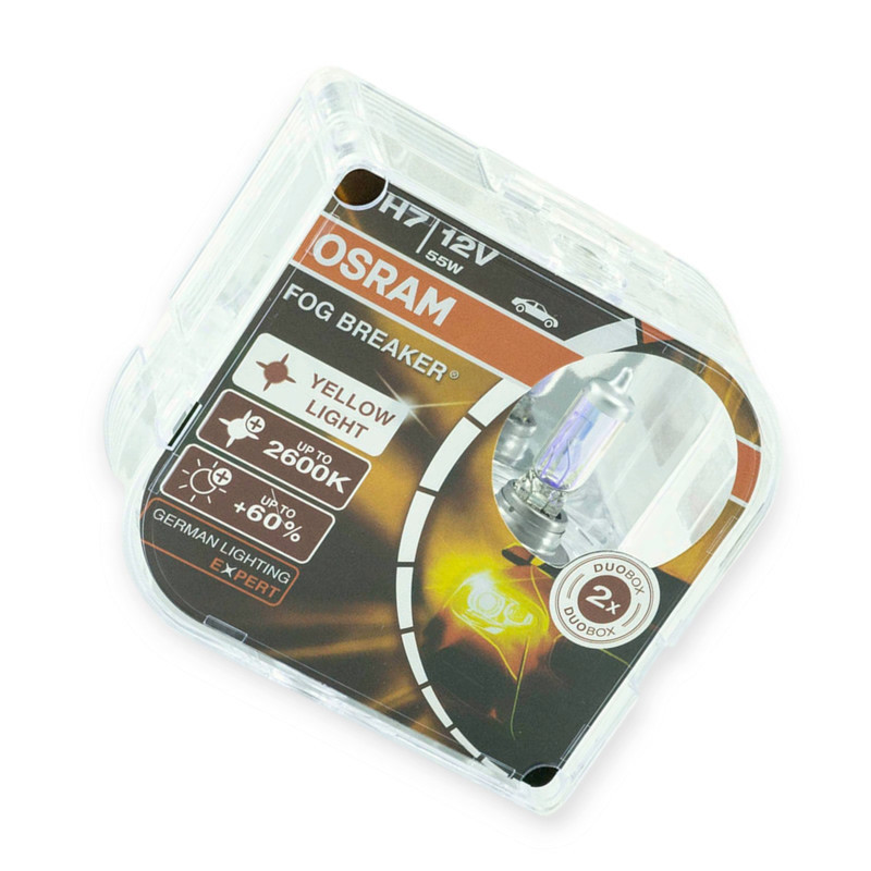 Автолампа 12V 55 W FOG Breaker 60% (пара)***** колір свічення жовтий H7 Мукачево - фото 1