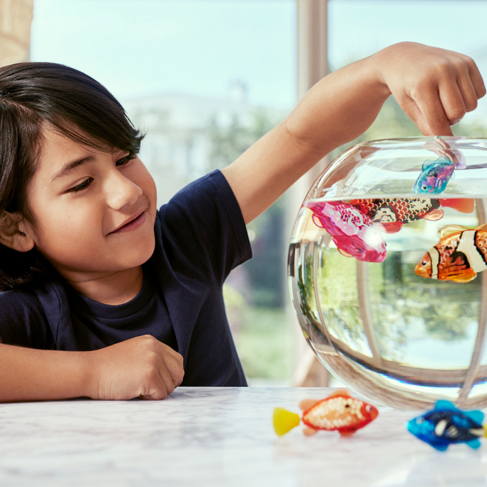 Інтерактивна іграшка Robo Alive S3 - Роборибка (рожева) Дніпро - фото 10