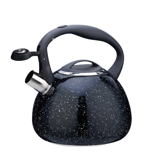 Чайник 2,5л металевий кольоровий мармур MR-1310 Maestro Житомир - фото 3