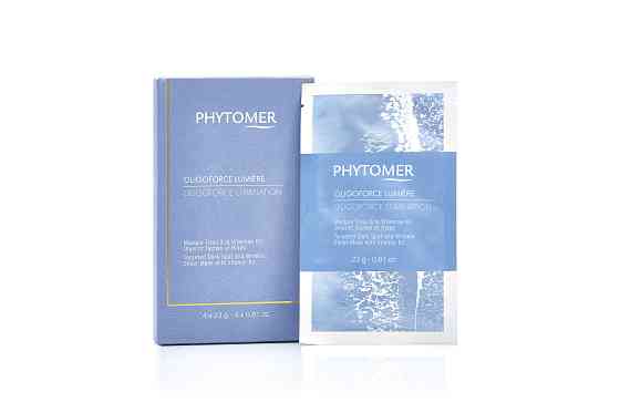 Восстанавливающая осветительная тканевая маска против морщин и темных пятен Oligoforce Phytomer 4х23 г Киев