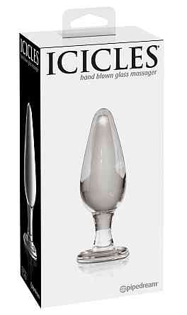 Анальна пробка скляна ICICLES №26 Sex Aura Київ