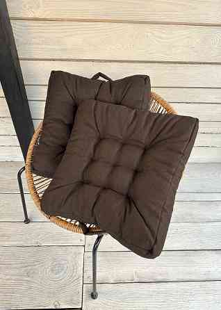 Подушка для стільців (50x50х8 см) Decorator Sawana колір коричневий 84-130 Київ