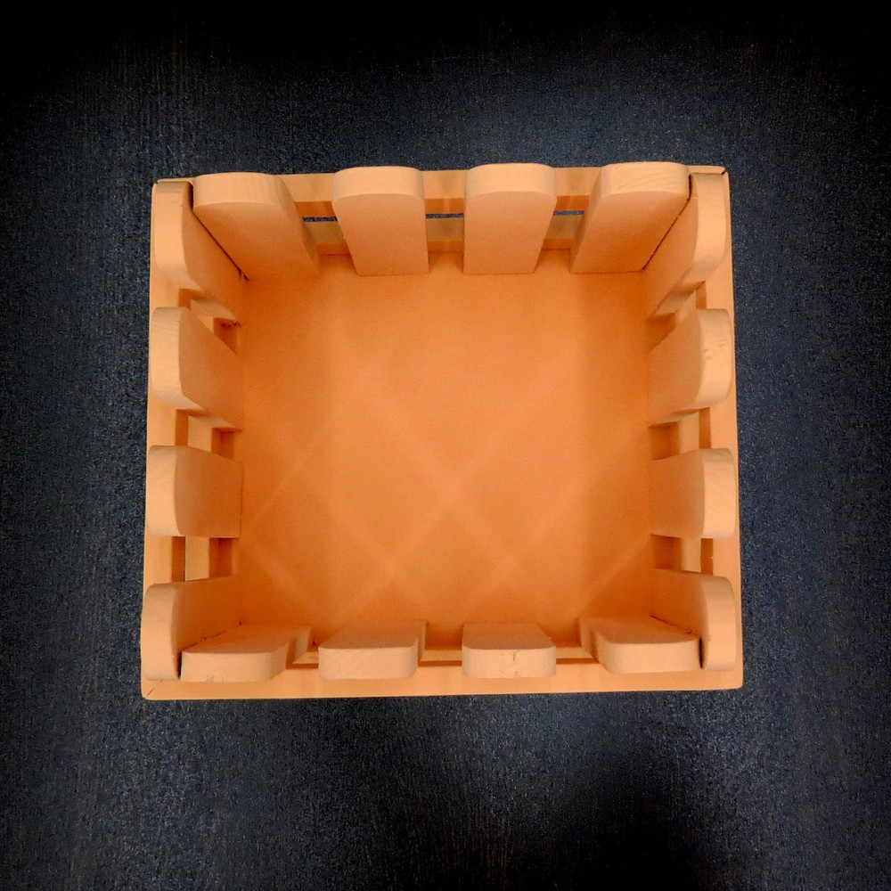 Кашпо "Волошка 18х20" грейпфрут Миколаїв - фото 8