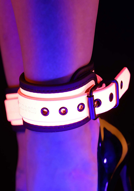 Поножі, що світяться в темряві Taboom Ankle Cuffs, рожеві Sex Aura Київ - фото 4