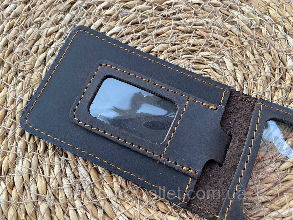 Обкладинка "Державна прикордонна служба" з відділенням для жетону PS Київ - фото 1