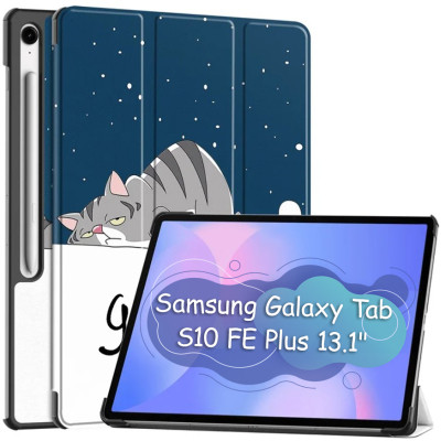 Чехол для планшета BeCover Smart Case Samsung Galaxy Tab S10 FE Plus (SM-X620/SM-X626) 13.1" Good Night (713387) Винница - изображение 1