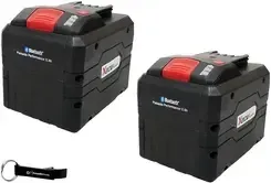 2x Акумулятор Parkside Performance® 20V 12Ah Smart PAPS 2012 + Пульт HEADNMORE® w zestawie Bundle Київ