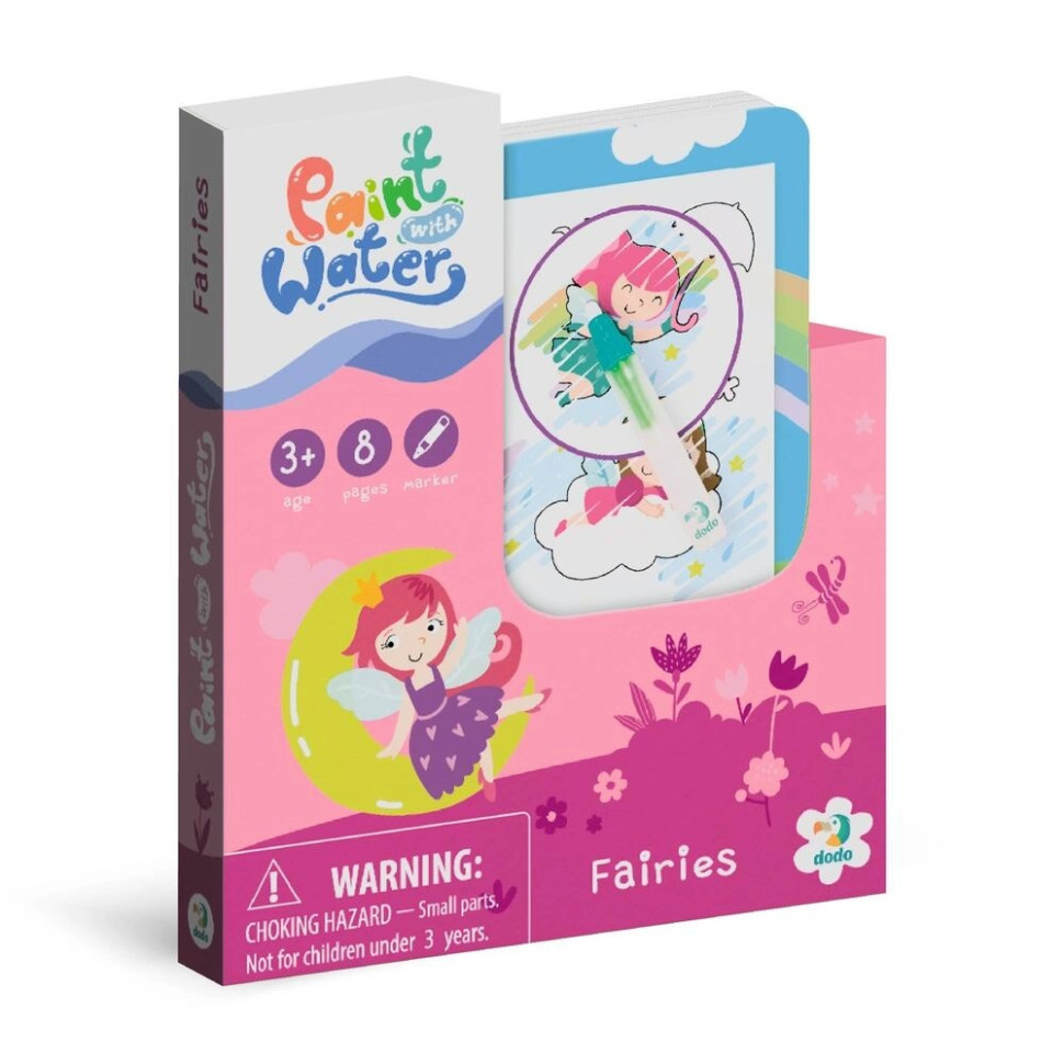 Набір водних розмальовок "Феї" 300312 з маркером для води Вінниця - фото 1
