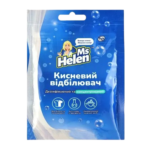 Відбілювач кисневий 70гр MsHelen Житомир