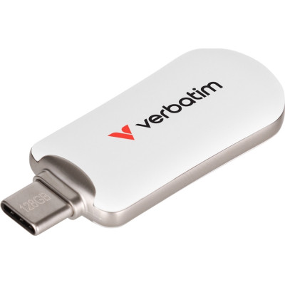 USB флеш накопичувач Verbatim 512GB Plectra White USB-C (30231) Вінниця - фото 1