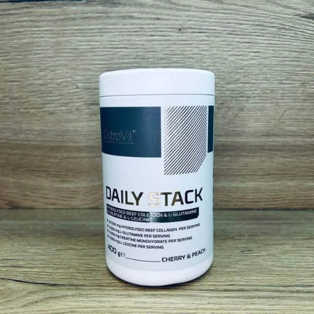 Для суставов и связок Ostrovit Daily Stack 400 g (Вишня та персик) Луцьк - фото 3