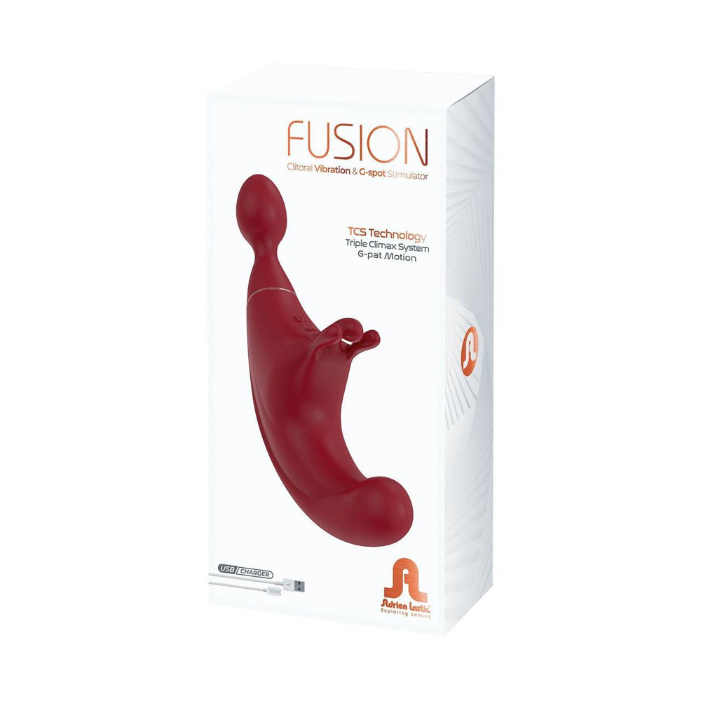 Супервібромасажер 3в1 Adrien Lastic Fusion, вібрації та пульсівний кінчик Sex Aura Київ - фото 3