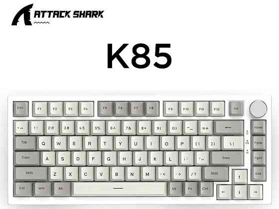 Магнітна клавіатура Attack Shark K85 Rapid Trigger Магнітні свічі RGB. Харків