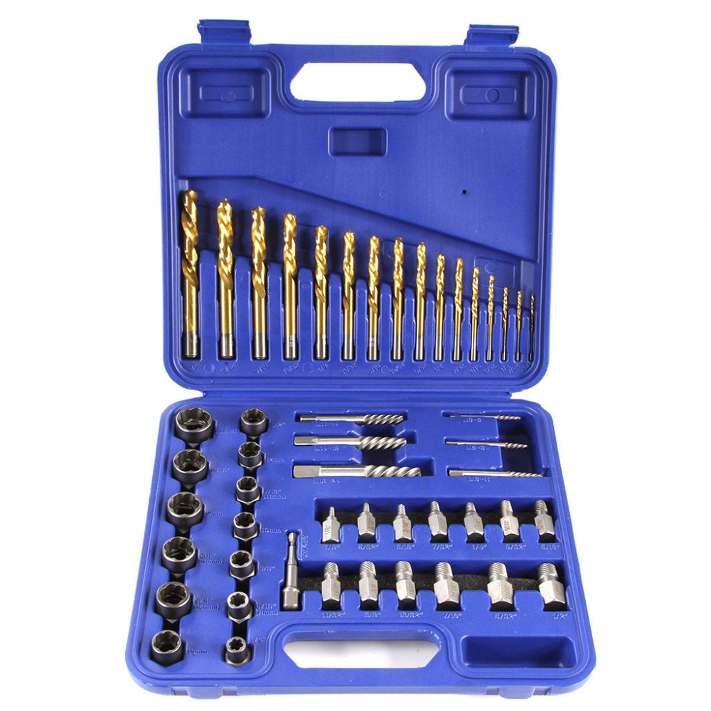 Набор экстракторов для выкручивания сломанных болтов и гаек 49 предметов Mar-Pol (M58663) Нововолынск - изображение 3