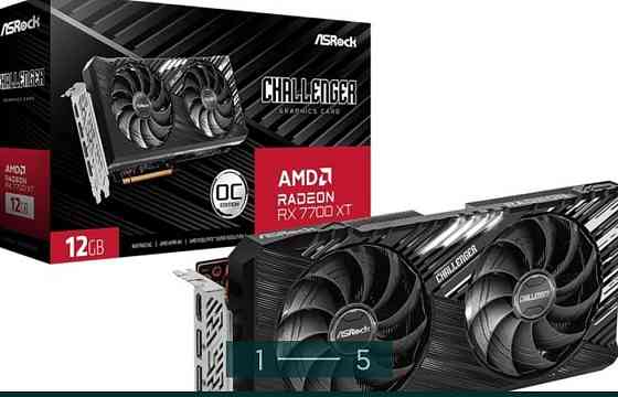 Відеокарта ASRock Radeon RX 7700 XT Challenger 12Gb OC Київ