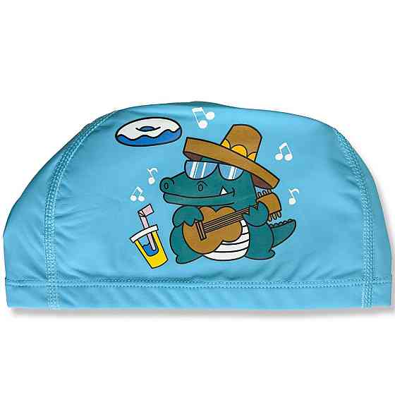 Дитяча Шапочка для плавання Renvo Orta JR Блакитний OSFM (1SC400-04) Київ