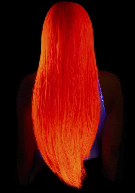 Перука Leg Avenue 33″ Long straight center part wig neon pink Sex Aura Київ - фото 4