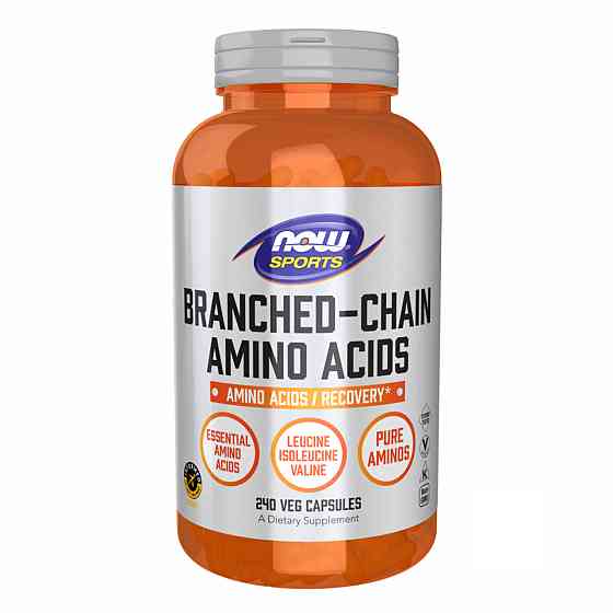 Комплекс аминокислот Now Foods Branched-Chain Amino Acids 240 vcaps Киев