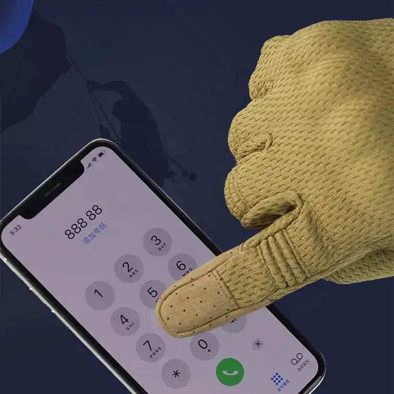 Тактические перчатки FQ2023 (Песочный) размер L Винница - изображение 5