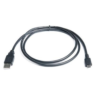Дата кабель USB 2.0 AM to Micro 5P 1.0m Pro black REAL-EL (EL123500023) Вінниця - фото 1