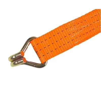 Стяжний ремінь Poputchik кінцевий з гаками 0,8 т.6м (29-502-IS) Вінниця