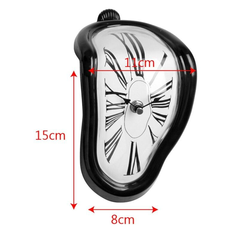 Часы домашние на полку Сальвадор Дали Утекающее время БЕЛЫЕ Кременчуг - изображение 5