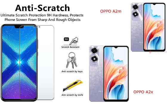 Защитное стекло NeoGlass для OPPO A2m, OPPO A2x – ультрапрозрачное и устойчивое Киев