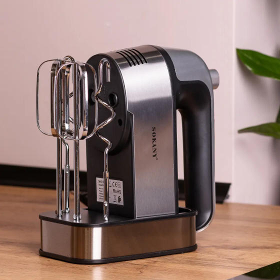 Sokany Міксер ручний Sokany 350 Вт 5 швидкостей 2 насадки SK-6627 Коломыя