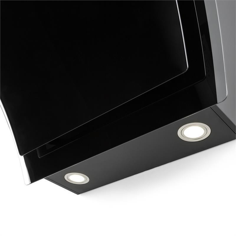 Витяжка Sabia із захисного скла, без головки, 60 см, настінний монтаж, чорний (Німеччина, читати опис) Рівне - фото 6