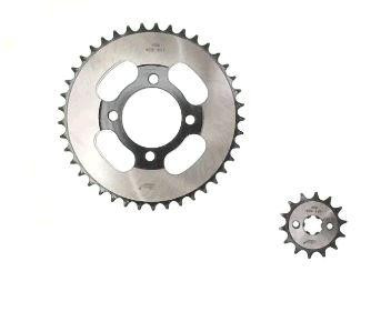 Зірки трансмісії (пара) Delta, Alpha 428-14T + 428-41T (TM) EVO Бершадь - изображение 1