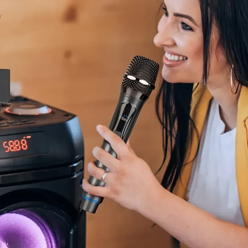 Караоке система G-Mark X220U з 2 бездротовими мікрофонами Київ - фото 4