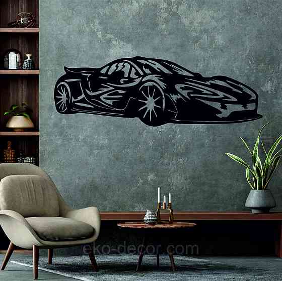 Декоративное настенное Панно «Машина» Декор на стену Киев