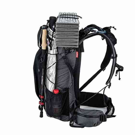 Рюкзак туристический Naturehike Rock NH20BB113, 40 + 5 л, черный Киев