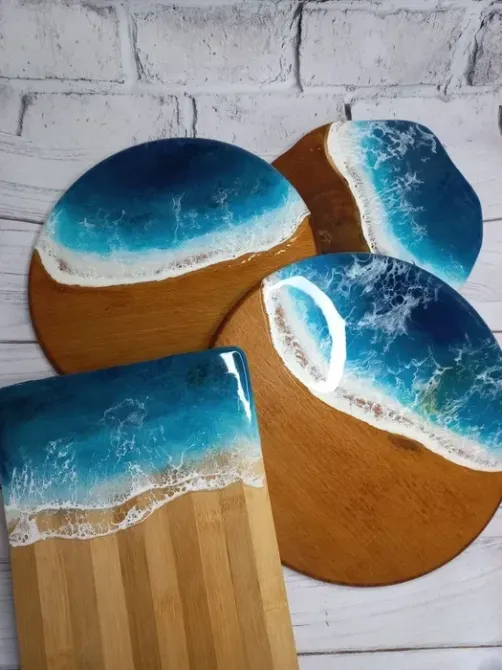 Эпоксидная смола Redikol комплект 1кг+отвердитель. Прозрачная смола для заливки столешниц, стен, пол Житомир - изображение 7