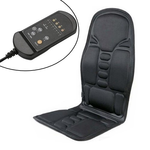 Массажная накидка на кресло с подогревом, 8 режимов, с дистанционным управлением, для дома и авто Киев - изображение 1