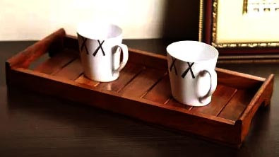 Поднос деревянный 