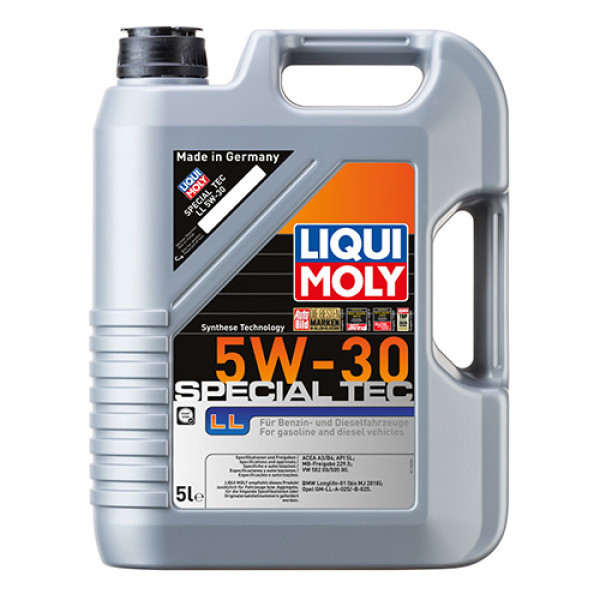 LIQUI MOLY Синтетична моторна олива - Special Tec LL SAE 5W-30 5л. Киев - изображение 1