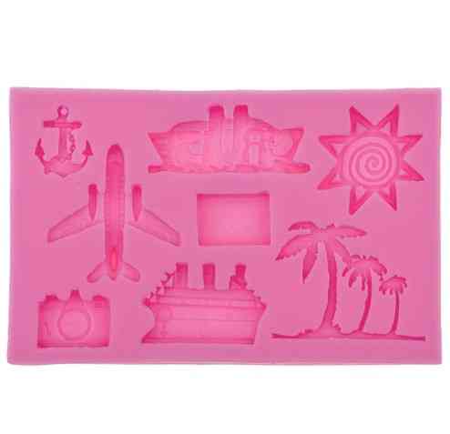 Молд кондитерский морской 99 на 62 мм розовый Киев