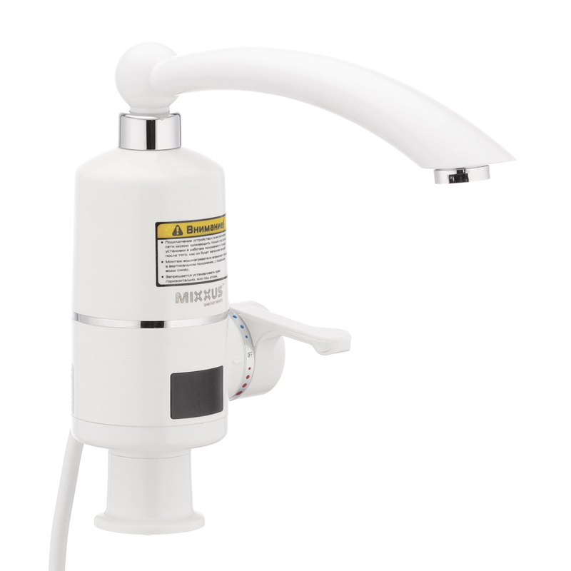 Кран-бойлер Mixxus Electra 120-E греющий воду электрокран с инидикатором t для кухни (MI2745) Черновцы - изображение 2