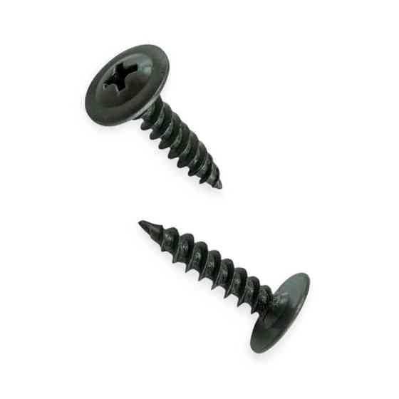 Саморіз шайбою 4,2х19 чорний (500 шт) Мукачево