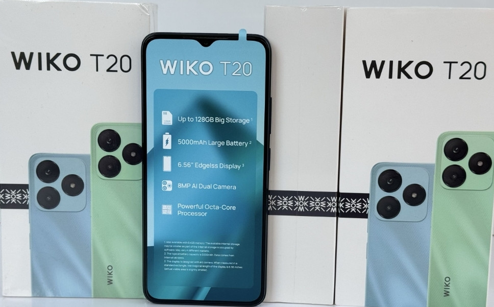 Мобильный телефон Смартфон WIKO T20 Андроид 13 4/128 ГБ Черный. Харьков - изображение 1