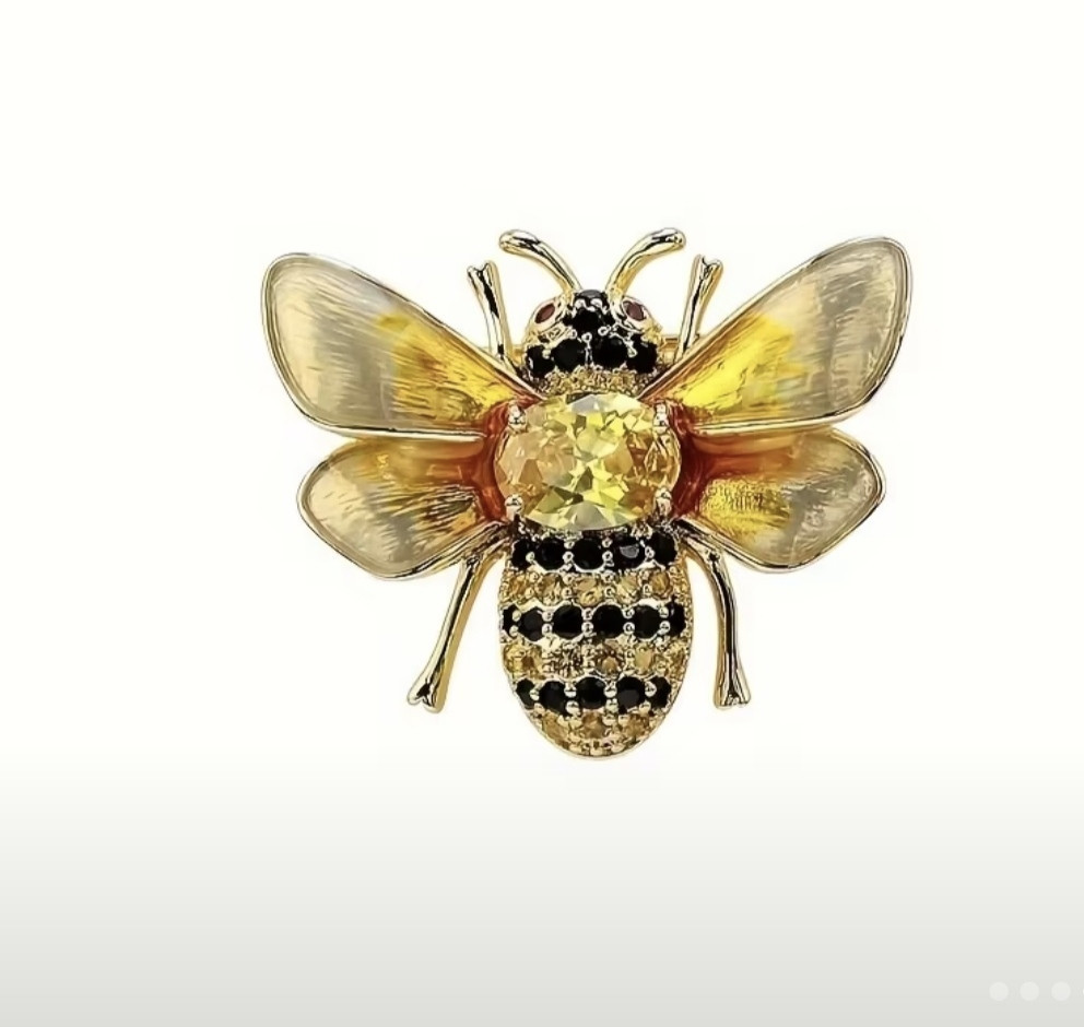 Брошка "Бджола"№2 Сміла - фото 5