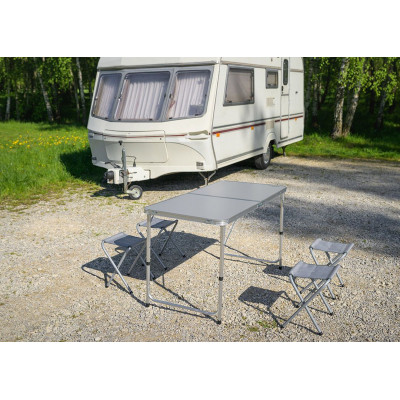 Набір кемпінгових меблів Neo Tools стіл + 4 стільці 6.9 кг (63-159) Вінниця - фото 7