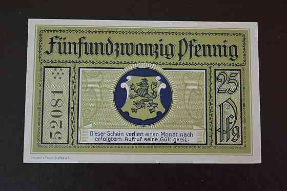 Германия. Нотгельд. 25 Pf 1921 года ( 3 ) Полтава