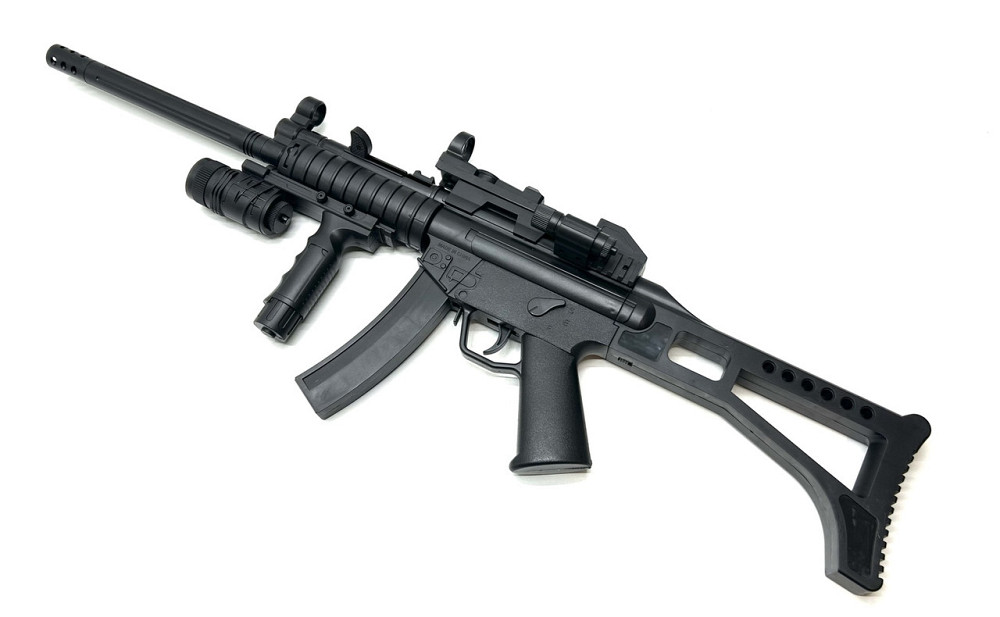 Автомат із кульками Cyma лазерний приціл 79см Чорний (HY-017C) Чернігів - фото 4