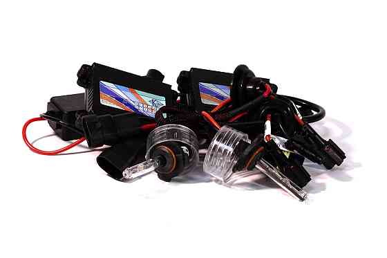 Комплект ксенону КВАНТ PRO HB3 ceramic 5000 К 12v з блоками DC Харків